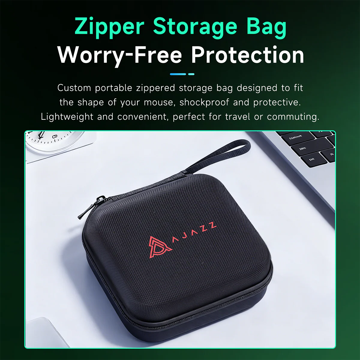 AJAZZ AJ139P NL V3 Ultra Magnetic base gaming mouse Star Flash+Wired+BT Sensor PAW3950 500mAh Battery - Image 10
