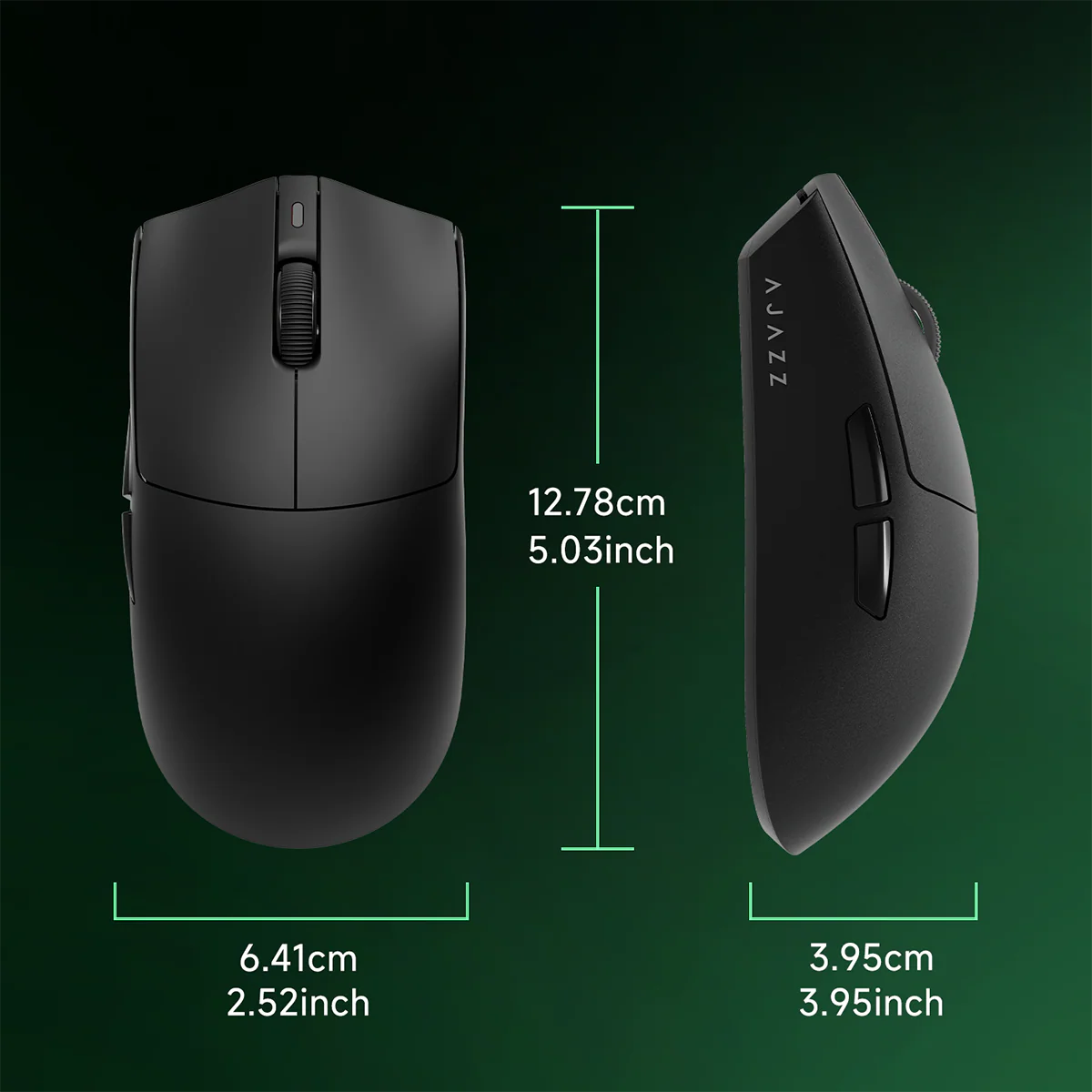 AJAZZ AJ139P NL V3 Ultra Magnetic base gaming mouse Star Flash+Wired+BT Sensor PAW3950 500mAh Battery - Image 11
