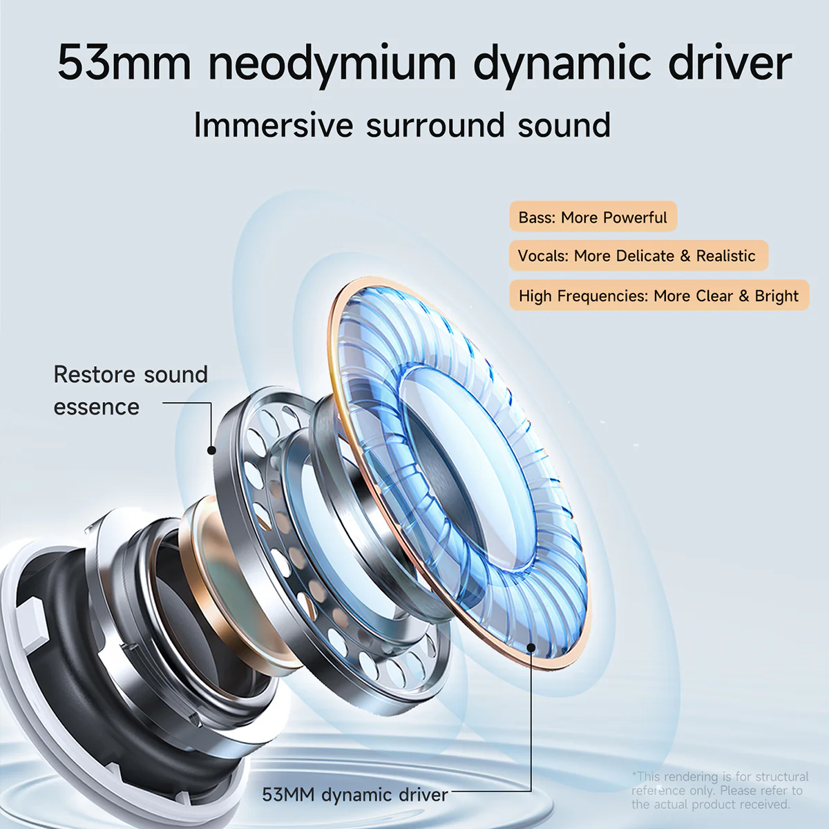 AJAZZ AHM10 MAX Over-Ear Gaming Headset Tri-mode connectivity 143H long-lasting battery life RGB ambient breathing lights - Image 8
