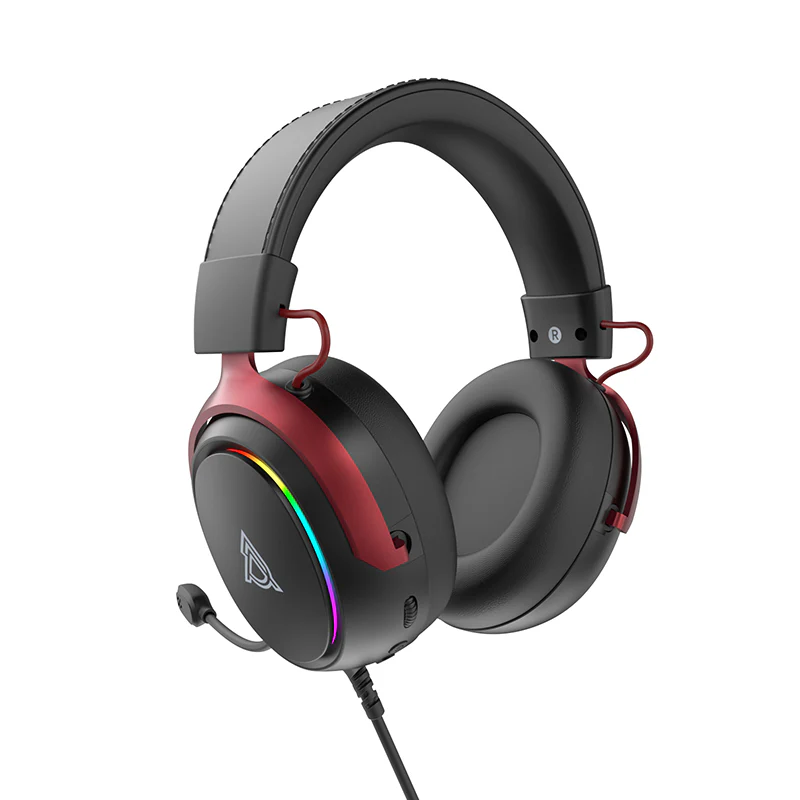 AJAZZ AHW10 gaming headsets Virtual 7.1Surround Sound Wired connection Plug-and-play RGB lighting - Image 24