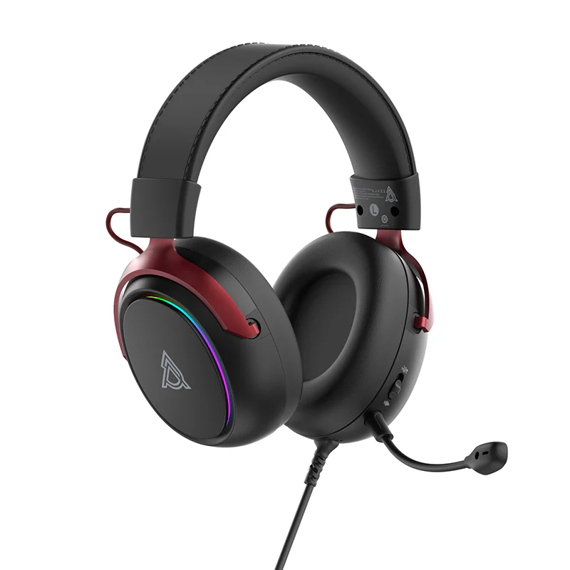 AJAZZ AHW10 gaming headsets Virtual 7.1Surround Sound Wired connection Plug-and-play RGB lighting - Image 25