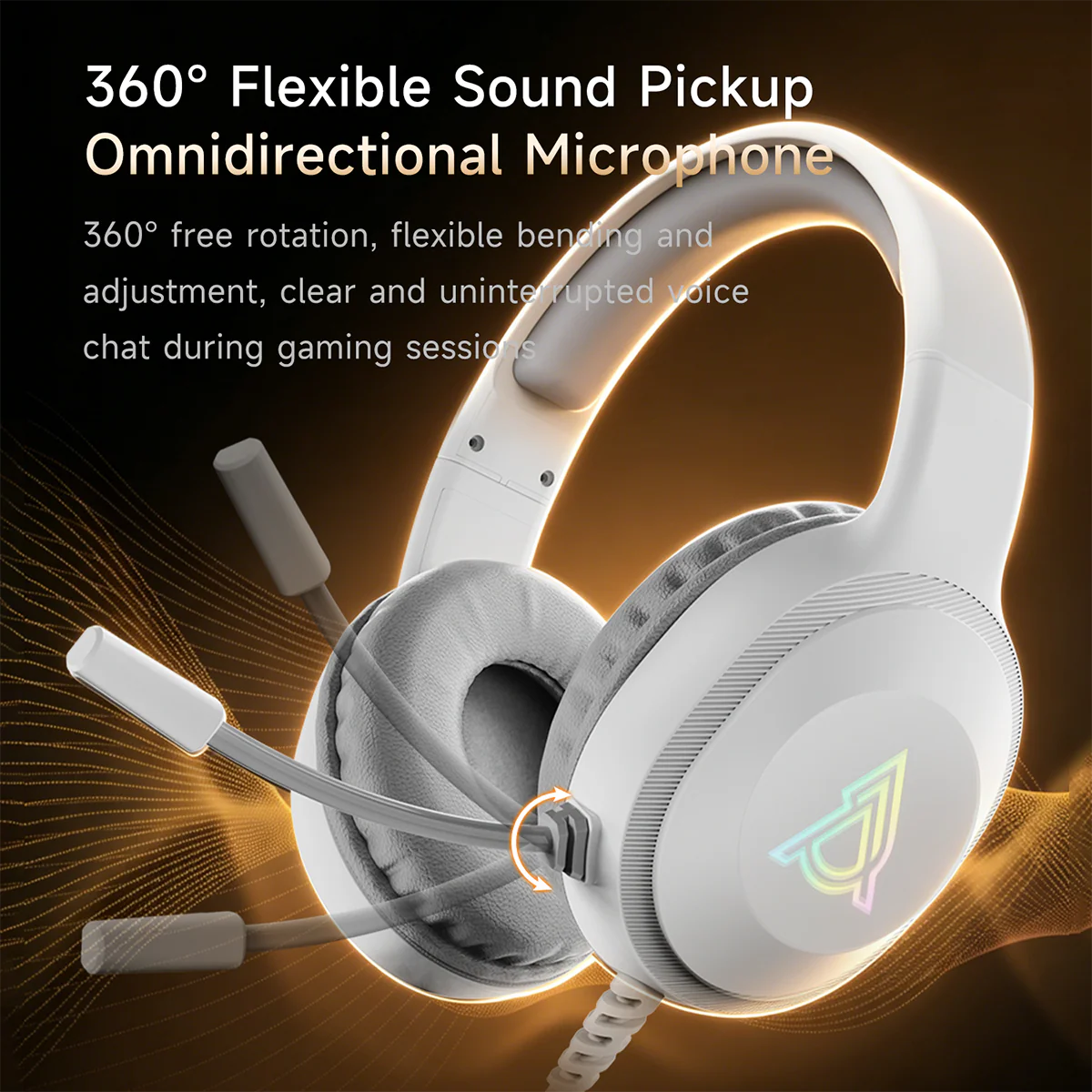 AJAZZ AHW11 Wired Over-Ear Gaming Headset – Virtual 7.1 Surround Sound, Lightweight 235g - Image 8