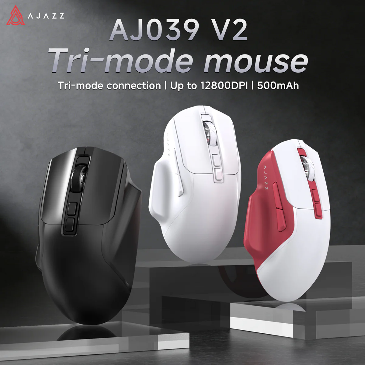 AJAZZ AJ039 V2 Gaming and Office Mouse 7-Button Mouse with Colorful Breathing Light