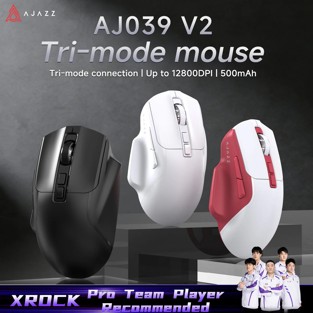 AJAZZ AJ039 V2 Gaming and Office Mouse 7-Button Mouse with Colorful Breathing Light - Image 2
