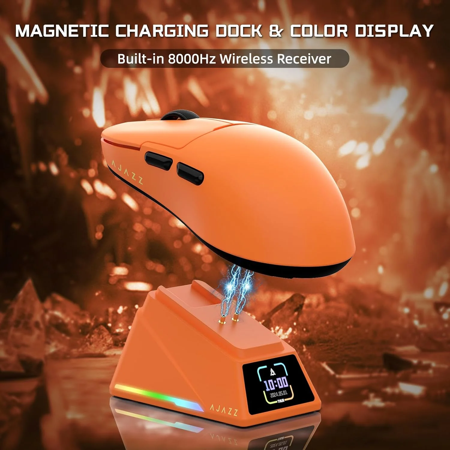 AJAZZ AJ159 APEX High-Precision 8000Hz Gaming Mouse PAW3950 Wireless - Image 13