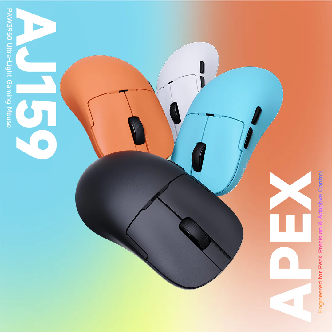 AJAZZ AJ159 APEX High-Precision 8000Hz Gaming Mouse PAW3950 Wireless - Image 7