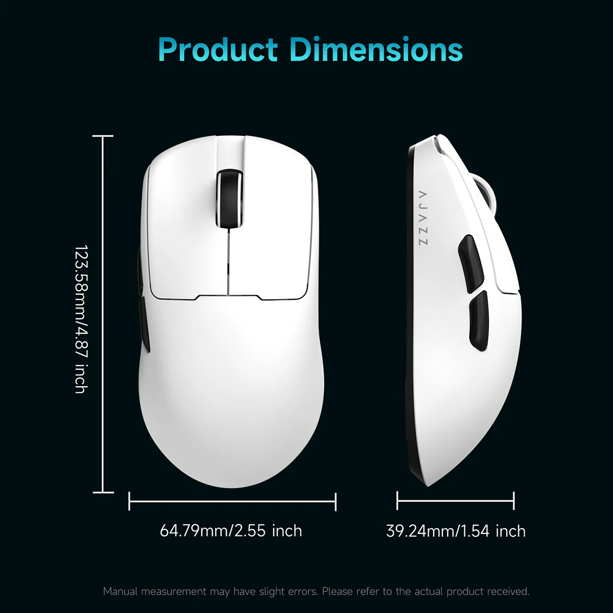 Ajazz AJ159 V2 MC Gaming Wireless Mouse with Professional Competitive Driver and Three Modes - Image 10