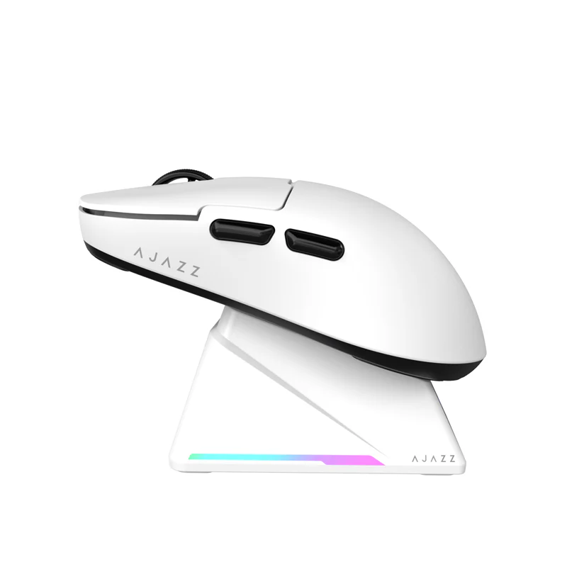 AJAZZ AJI59P MC PRO Wireless Gaming & Office Mouse – Color Screen, Magnetic Dock, PAW3311 Sensor Dual 1K Polling Rate, 24,000 DPI, 400mAh Battery, RGB Lighting, 57g Lightweight Design - Image 21