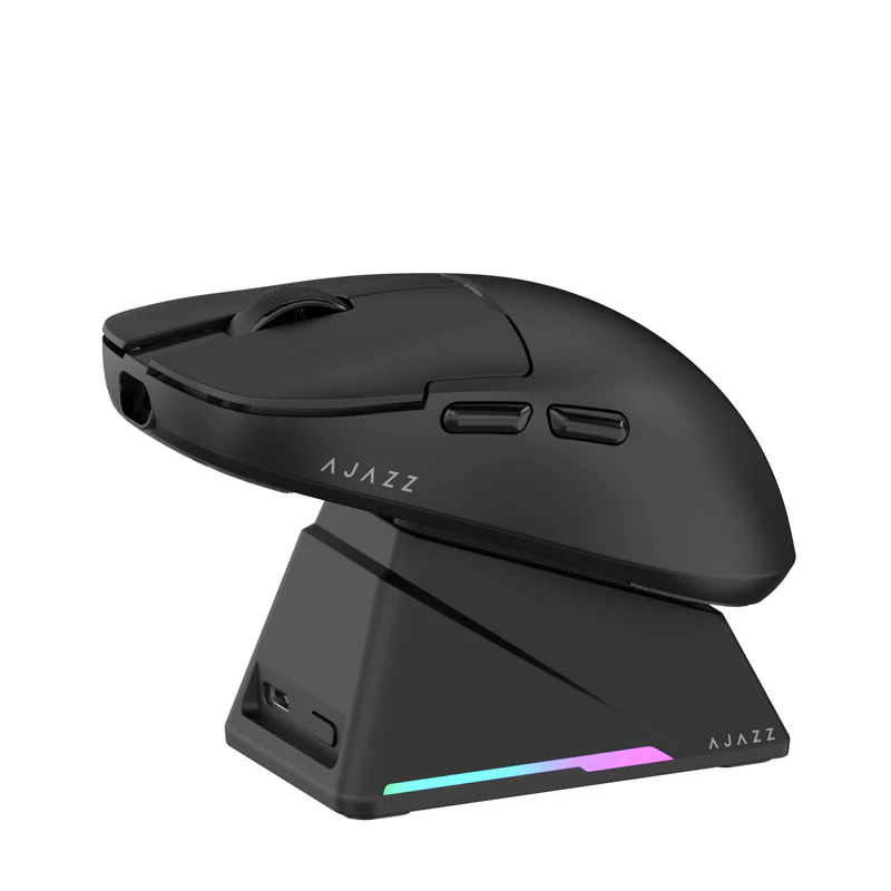 AJAZZ AJI59P MC PRO Wireless Gaming & Office Mouse – Color Screen, Magnetic Dock, PAW3311 Sensor Dual 1K Polling Rate, 24,000 DPI, 400mAh Battery, RGB Lighting, 57g Lightweight Design - Image 26