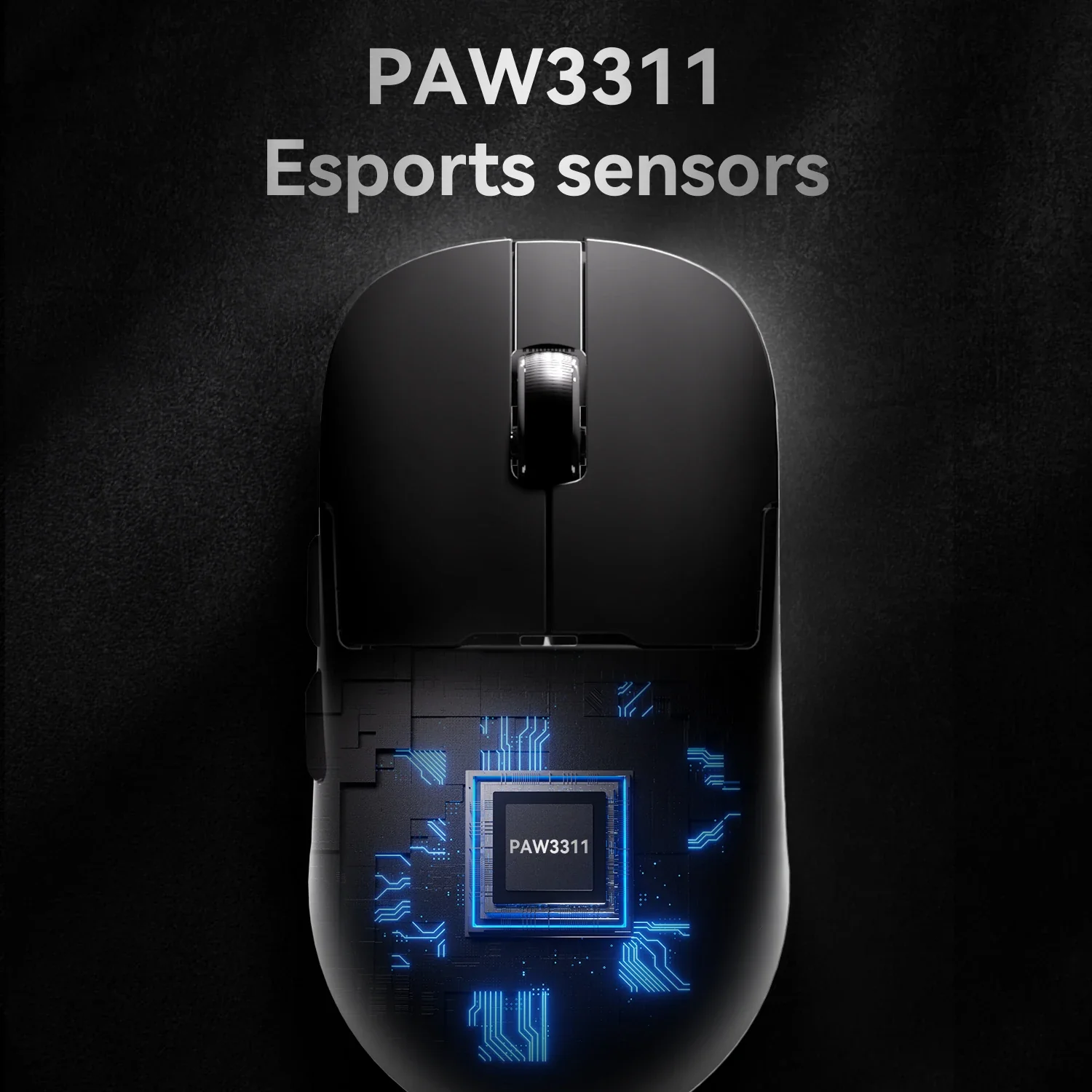 AJAZZ AJ179P MC Right-handed Bluetooth 2.4G Mouse·PAW3311 Three Modes RGB Magnetic Charging Base - Image 8