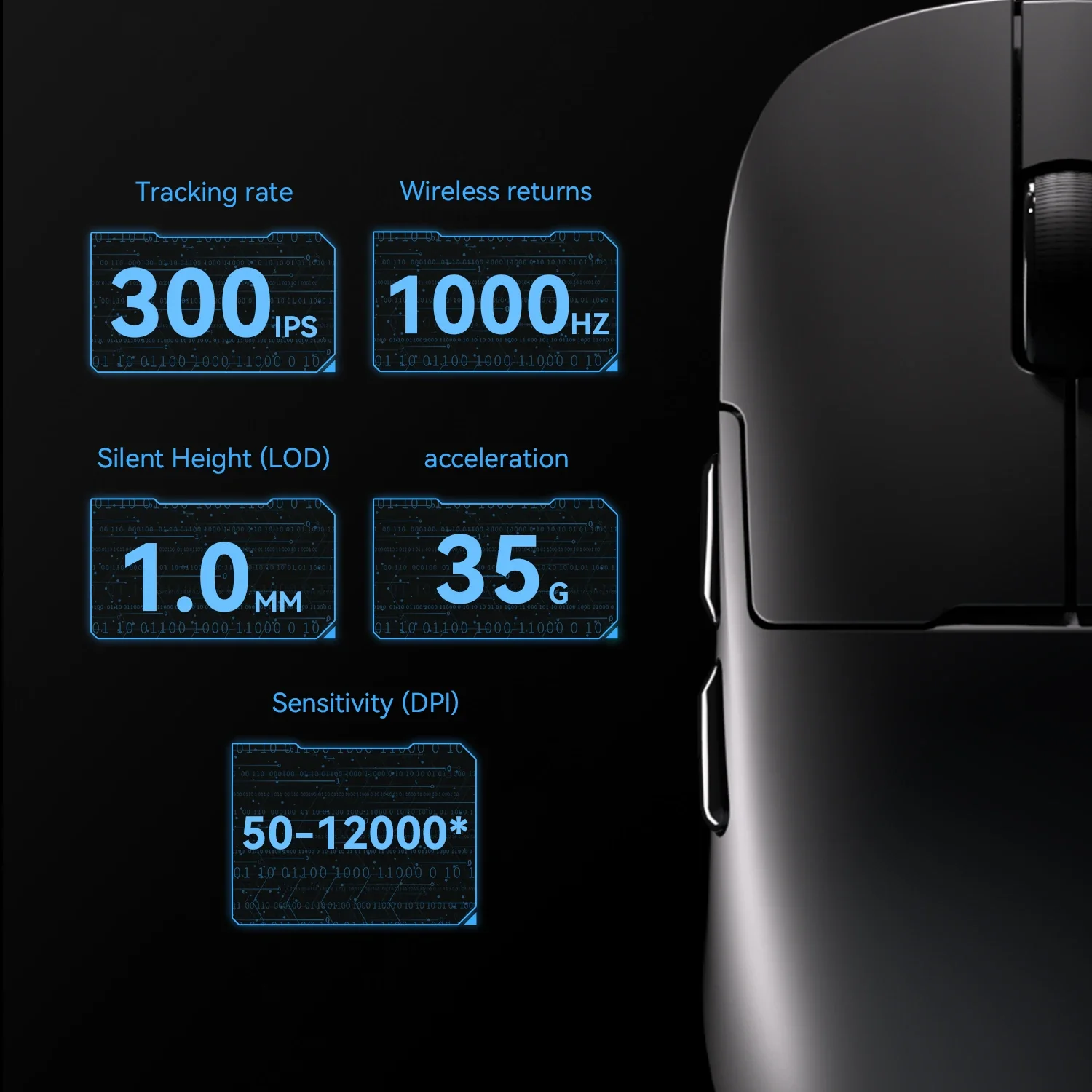 AJAZZ AJ179P MC Right-handed Bluetooth 2.4G Mouse·PAW3311 Three Modes RGB Magnetic Charging Base - Image 9