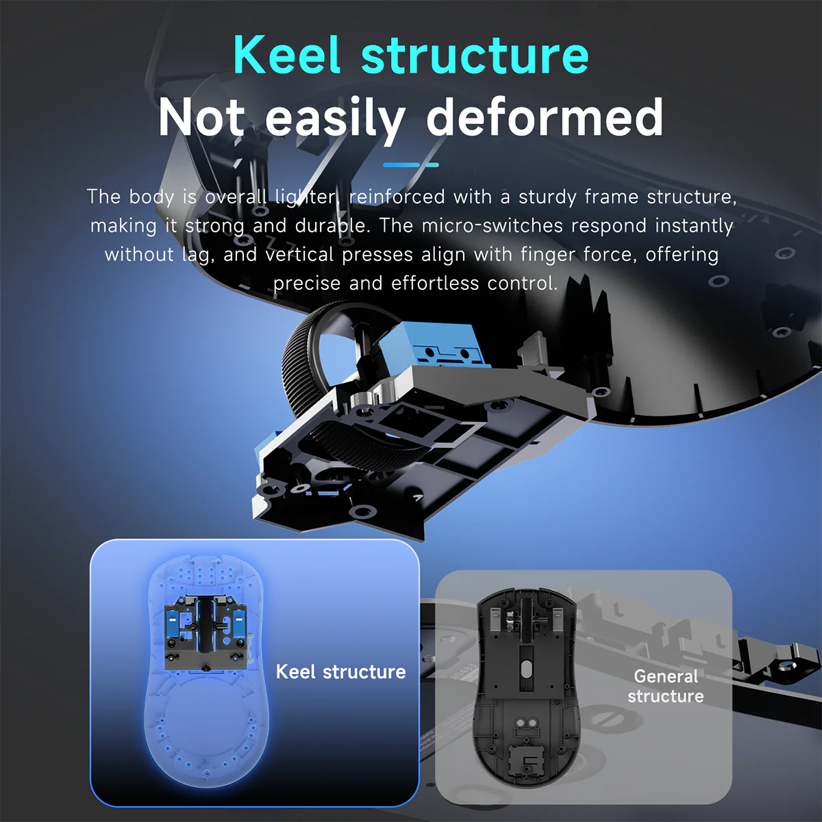Ajazz AJ200 NL AI MC AI Gaming Mouse Voice-Activated Combos / AFK Mode for International Servers - Image 7
