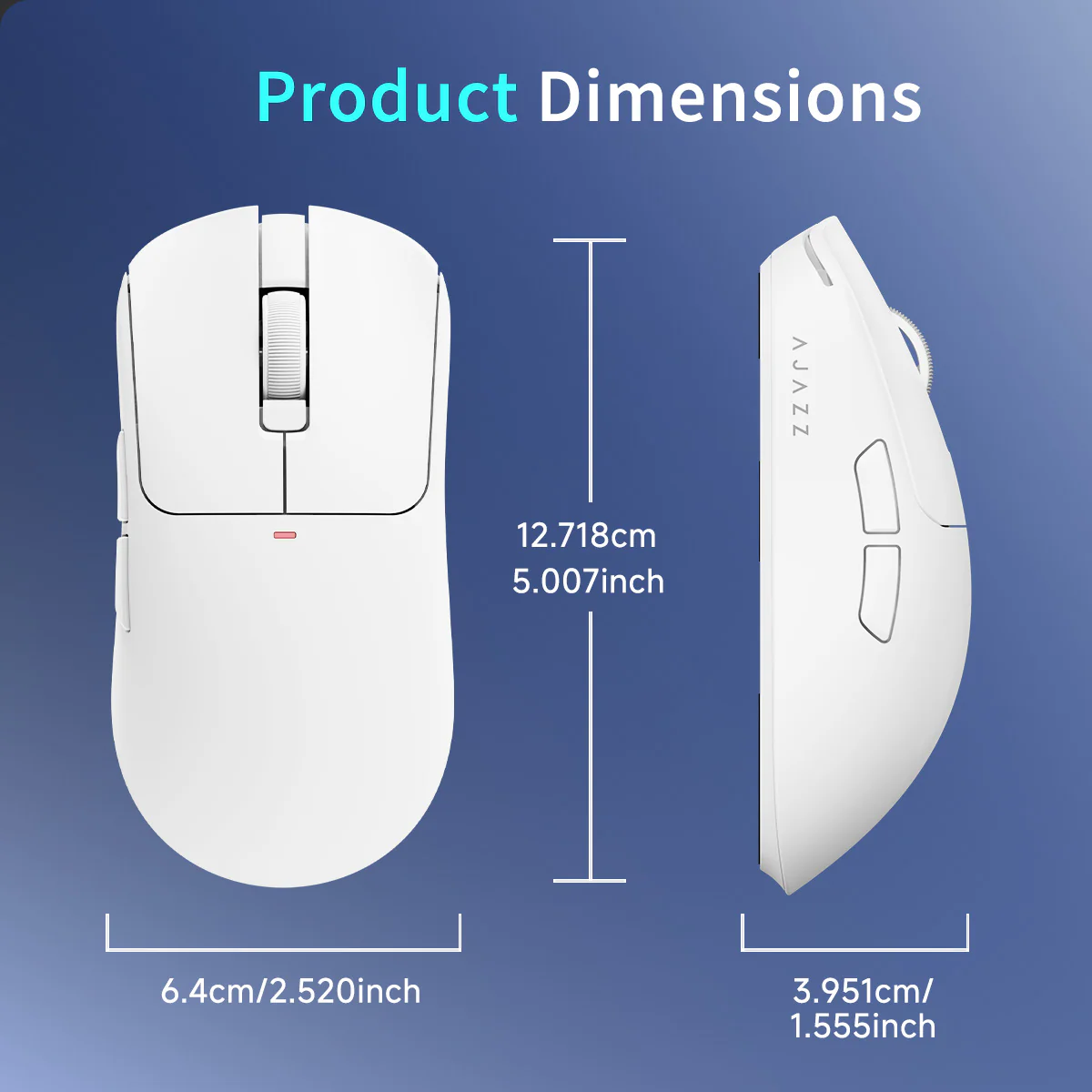 AJAZZ AJ200P NL AI MC Wireless AI Gaming Mouse NearLink Main Control Al Interaction Magnetic Wireless Endurance - Image 10
