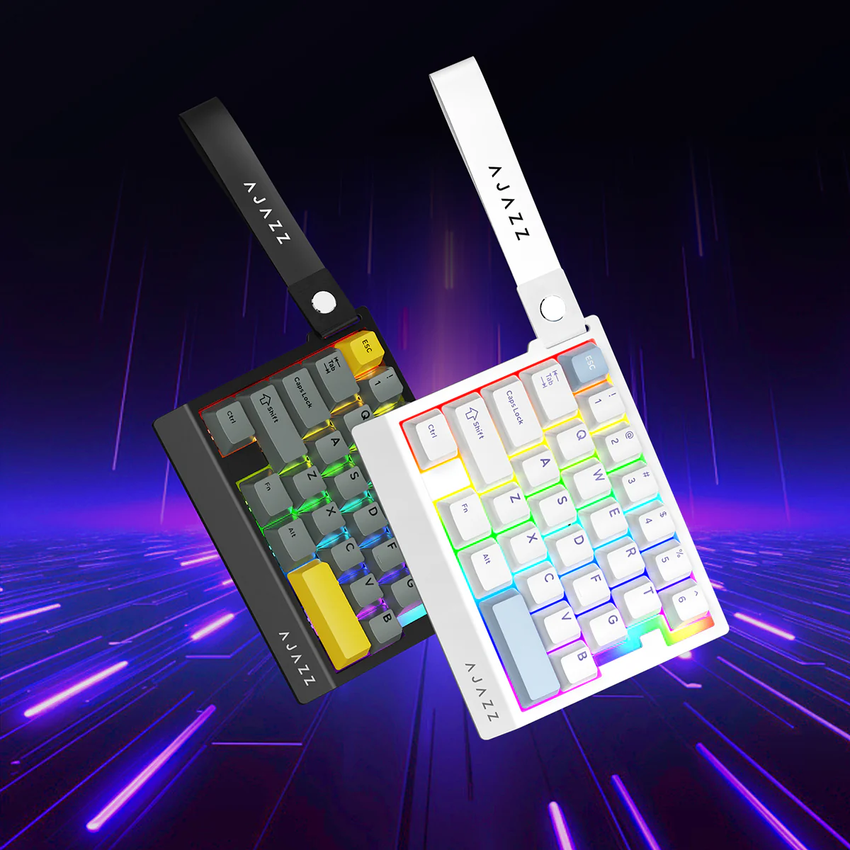AJAZZ AK029 One-Handed Gaming Keyboard, 29-Key RGB, Full Key Customization, Hot-Swappable - Image 6