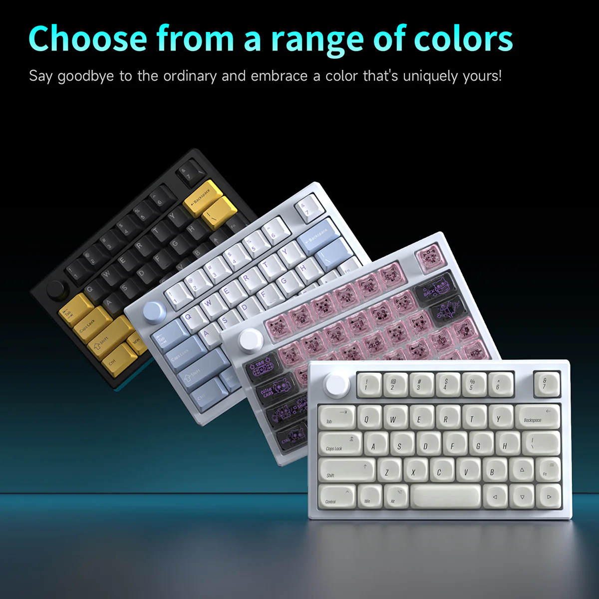AJAZZ AK039 Wired Esports-Grade Magnetic Switch One-Handed Keyboard for FPS Gaming 38 Keys + Metal Knob | 0.01mm Precision | 8K Polling Rate - Image 9