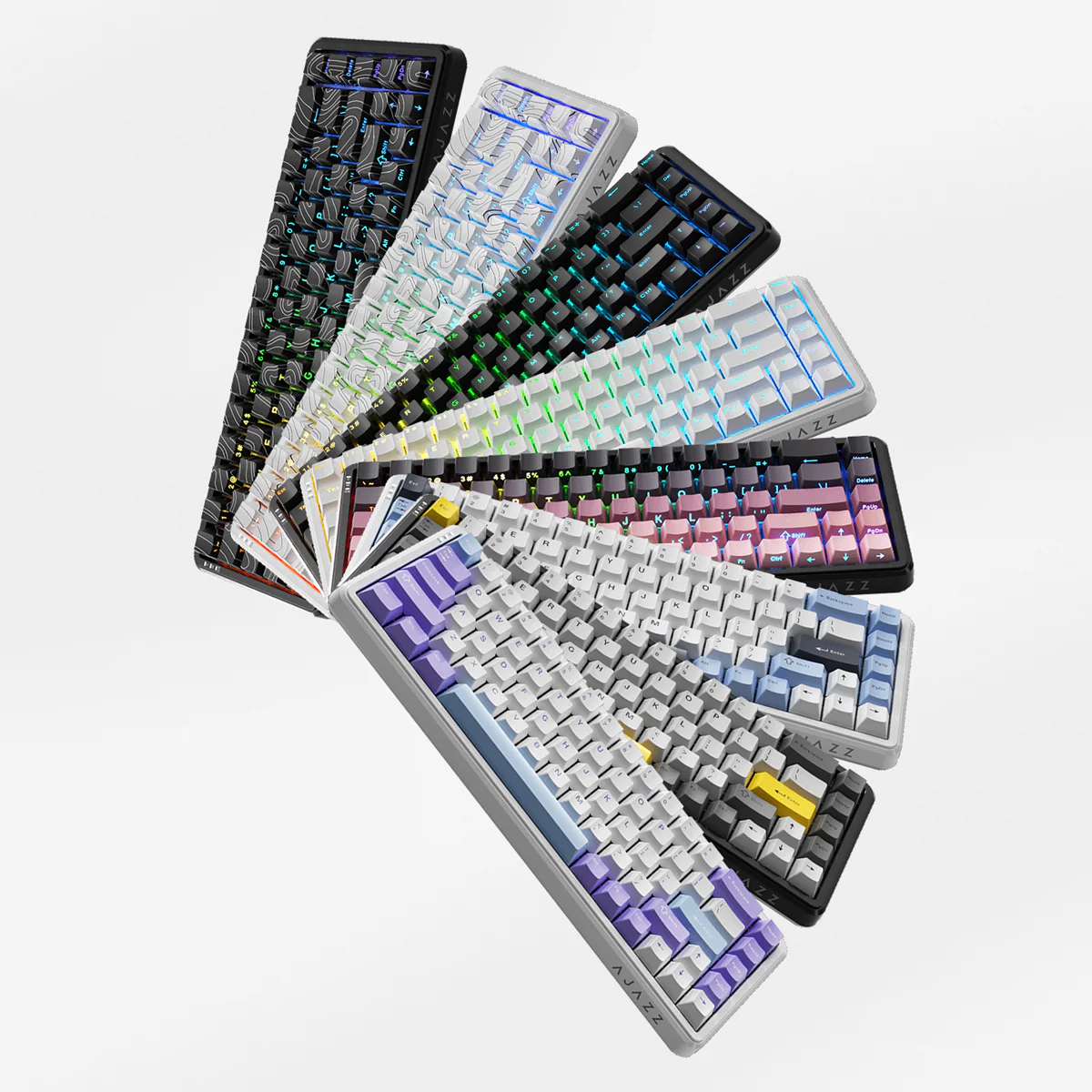AJAZZ AK680 MAX Magnetic shaft Wired Keyboard 8KHz return with RT Adjustable 0.01, Dual-drive for Gaming/E-sports and Web/APP - Image 3