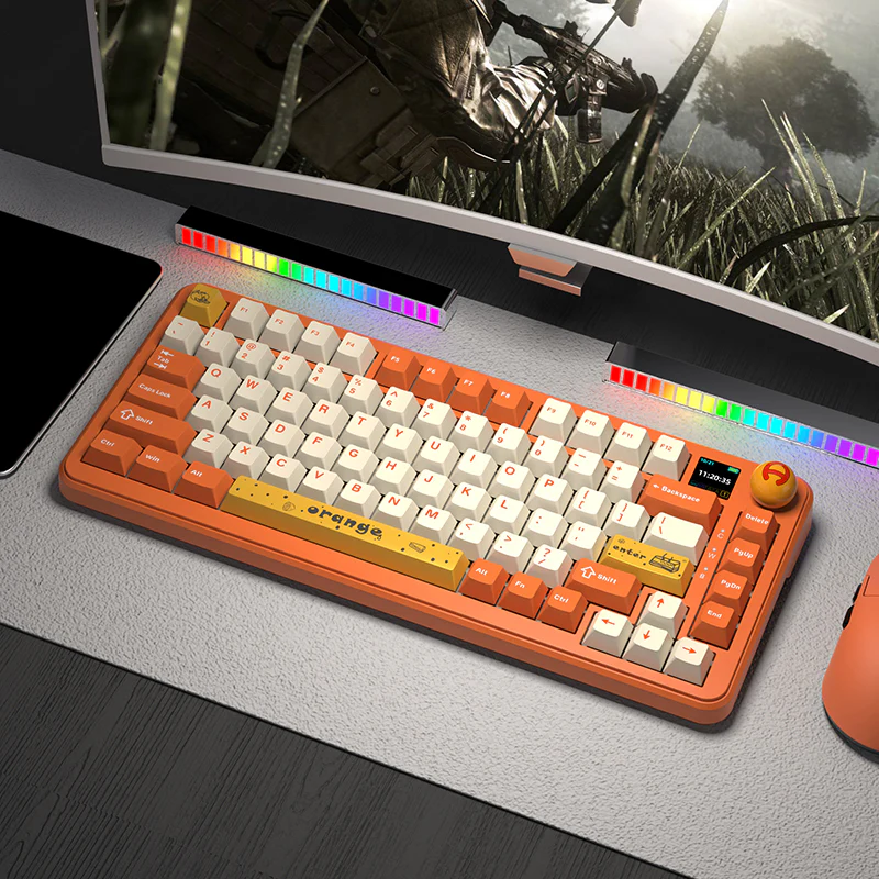AJAZZ AK820 MAX PLUS The full range of mechanical keyboards -Tri-mode Bluetooth - Image 3