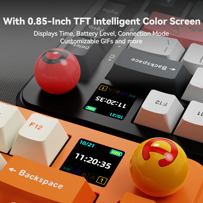 AJAZZ AK820 MAX PLUS The full range of mechanical keyboards -Tri-mode Bluetooth - Image 7