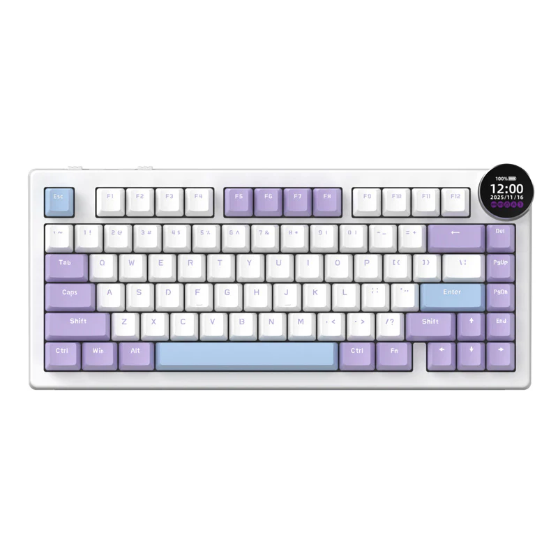 AJAZZ AK820 V2/PRO 10000mAh 2.4G/BT/Wired 1k+1K/8k+8K Gaming mechanical keyboard Underglow RGB - Image 48