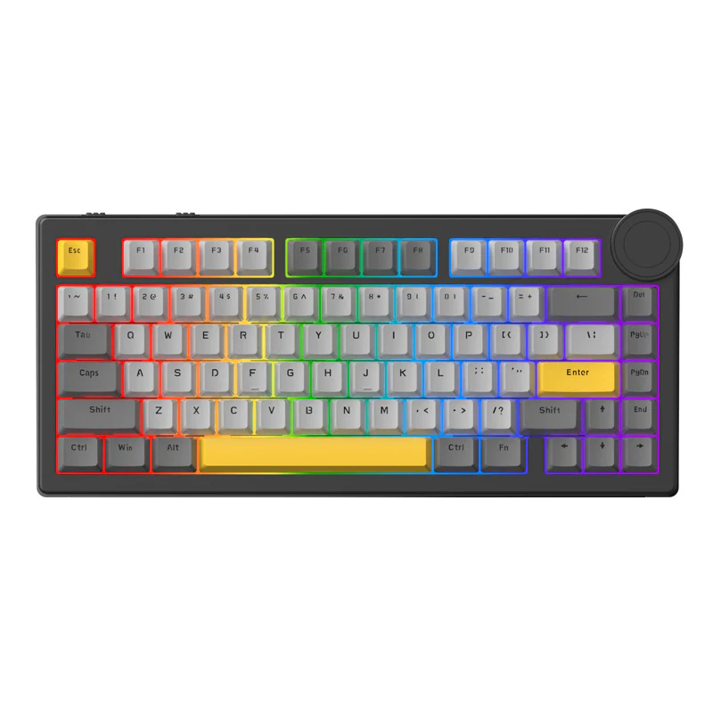 AJAZZ AK820 V2/PRO 10000mAh 2.4G/BT/Wired 1k+1K/8k+8K Gaming mechanical keyboard Underglow RGB - Image 64