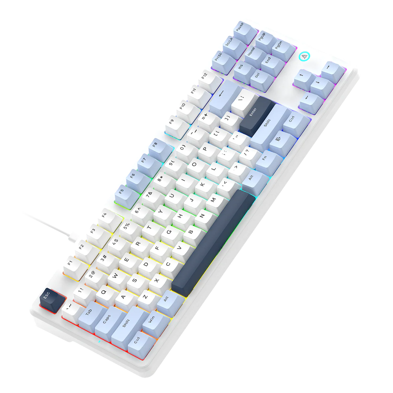 AJAZZ AK870 V2 Keyboard Gaming Mechanical Keyboard 10000mAh Wired/Wireless Bluetooth Gaming Keyboard - Image 16