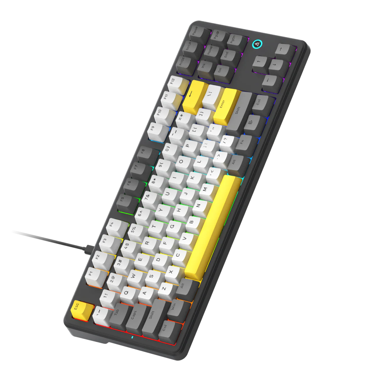AJAZZ AK870 V2 Keyboard Gaming Mechanical Keyboard 10000mAh Wired/Wireless Bluetooth Gaming Keyboard - Image 19