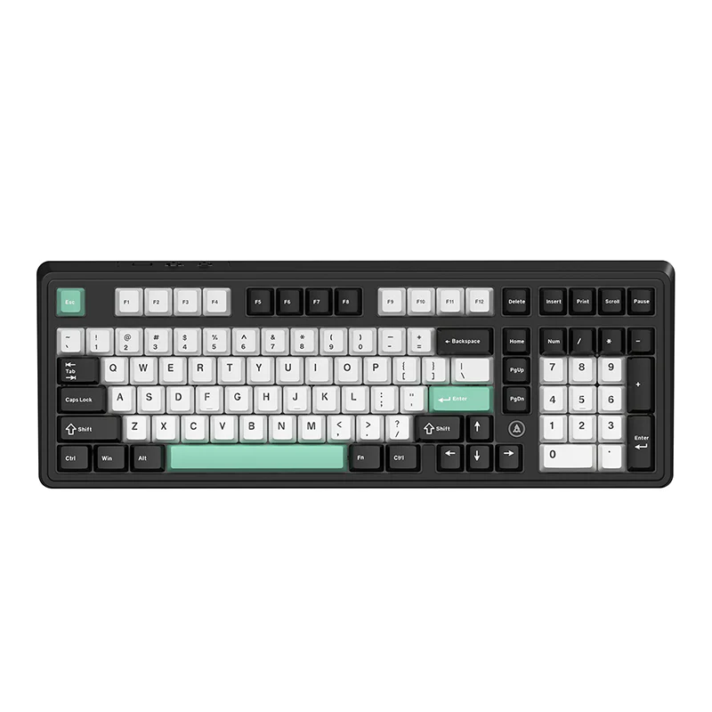 AJAZZ AK980 V2 Gaming Mechanical Keyboard 5000mAh/10000mAh Hot swappable Bluetooth/2.4G Wireless /Wired - Image 3