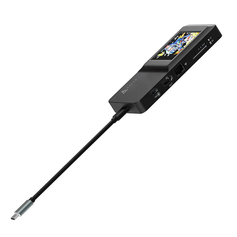 AJAZZ AKP01E High-speed mobile office visual screen stand Visual display PD100W fast charging 4K high-definition screen projection - Image 13