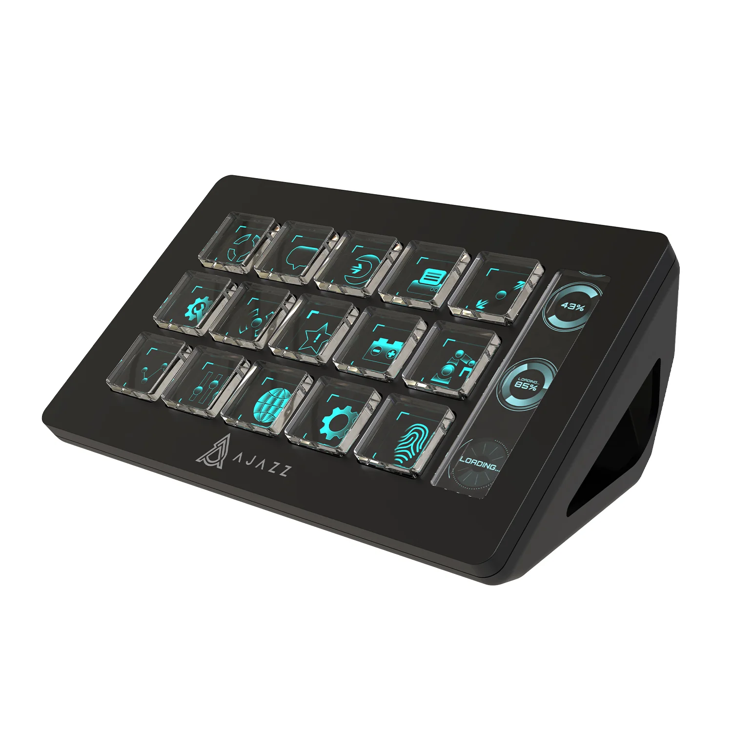 AJAZZ AKP153E Desktop Controller Console Panel With 15 Programmable Shortcut Keys, Detachable 40° Non-Slip Stand, Wired Connection, Compatible With Mac/Windows And Mainstream Live Streaming Software - Image 13