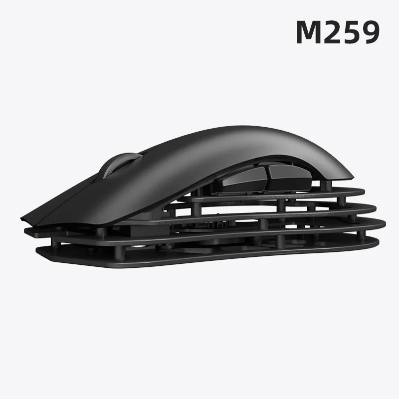 AJAZZ M259 Magnesium Aluminum Alloy Mouse Tri-mode: Bluetooth / 2.4G Wireless / Wired - Image 2
