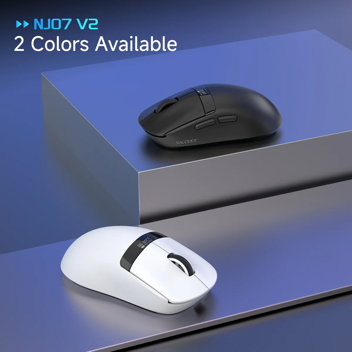 AJAZZ NJ07 V2 2.4G/Bluetooth/Wired Gaming Mouse PAW3311 Sensor 1K Polling Rate 300mAh Battery 6-Level Adjustable DPI - Image 13
