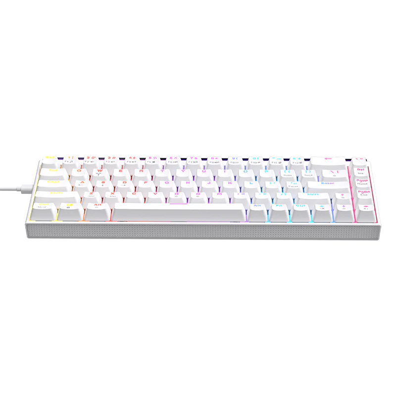 AJAZZ NK68 Small Mechanical Keyboard 68-key layout Mixed Light Red axis All-key hot-swappableHull structure Wired Version - Image 15