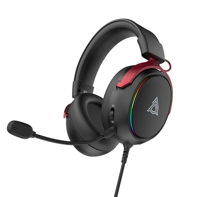 AJAZZZ AHW10 Over-Ear Wired Gaming Headset Virtual 7.1 Surround Sound Plug and Play RGB Lighting Effects - Image 18