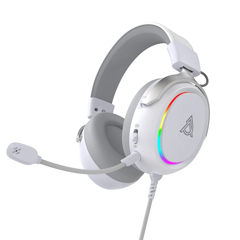 AJAZZZ AHW10 Over-Ear Wired Gaming Headset Virtual 7.1 Surround Sound Plug and Play RGB Lighting Effects - Image 19
