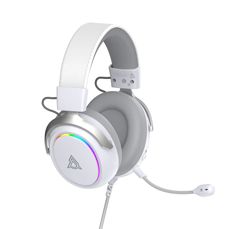 AJAZZZ AHW10 Over-Ear Wired Gaming Headset Virtual 7.1 Surround Sound Plug and Play RGB Lighting Effects - Image 21